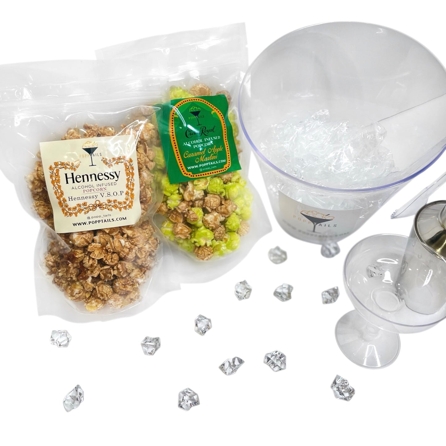 Popptails Supreme Gift Bucket (Clear)